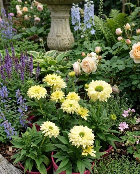 Jeżówka- Echinacea 'Bolero Yellow'